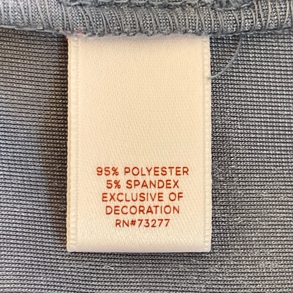 LC Lauren Conrad Blue Velvet Balloon Sleeve Long Sleeve Top - Picture 7 of 8